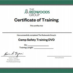 Training Certificate Templates Sample Certificates Trained Potty