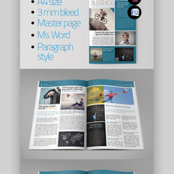 Wizard Best Free Editable Microsoft Word Newsletter Print Templates For Gr
