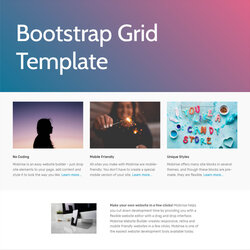 Preeminent Brand New Free Bootstrap Templates Template Grid Website Simple Themes Theme Social Network
