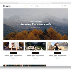 Free Bootstrap Blog Templates That Transforms Your Website Template Professional Sites Simple Websites Site