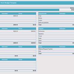 Superlative Free Event Budget And Cost Planning Templates Excel Worksheets Template Spreadsheet Example List