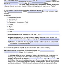 The Highest Quality Real Estate Purchase Agreement Template Residential