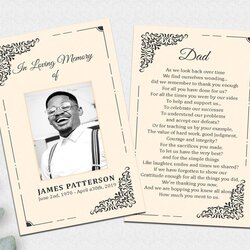 Out Of This World Pin On Funeral Prayer Card Template Printable Memorial