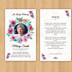 Funeral Prayer Card Template Editable Ms Word Templates Printable Cards Memorial Shop Program Service Request