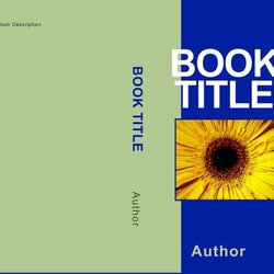 Book Cover Template Publishing