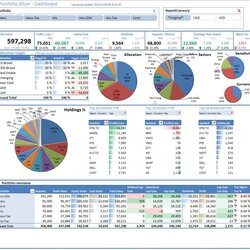 Stock Portfolio Excel Spreadsheet Download Check More At Slicer Investment