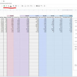 Spiffing Create An Amazing Stock Portfolio Spreadsheet Excel Invest Some Money Make Understand Returns Charts