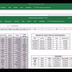 Admirable Stock Portfolio Excel Spreadsheet