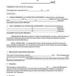 Eminent Professional Operating Agreement Templates Template