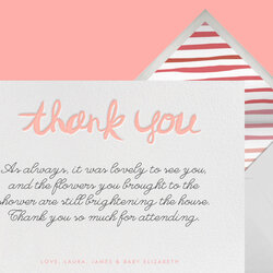 Eminent Template For Baby Shower Thank You Cards Blog