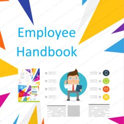 Wizard Employee Handbook Template Free Printable Sample Fit