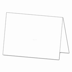 Perfect Free Printable Tent Cards Templates Portrait Card Template