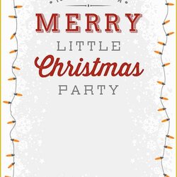 Superlative Free Holiday Invite Templates Of Printable Christmas Invitation Party Template Office Work