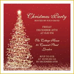 Worthy Free Christmas Invitation Templates Of Printable Party Invitations Template Elegant Red Wedding Card