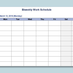 Very Good Microsoft Employee Schedule Template Excel Templates Work Weekly Monthly Planner Spreadsheet Bi