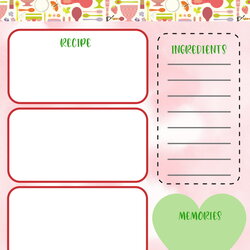 Spiffing Build Your Own Cookbook For The Family Template