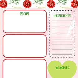 Tremendous Build Your Own Cookbook For The Family Template