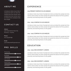Supreme Resume Template Download For Word Scaled