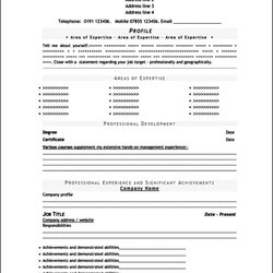 Excellent Templates For Professional Resumes Free Samples Examples Format Resume Word Template Formats