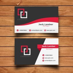 Excellent Modern Simple Business Card Template Vector Free Download Edit Ago Years