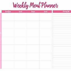 Sublime Free Meal Planner Template Download Lovely Kitchen Organization Ideas Calendar