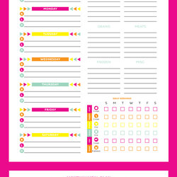 The Highest Quality Monthly And Weekly Free Printable Meal Planner Crush Plan Menu Editable Planners Template