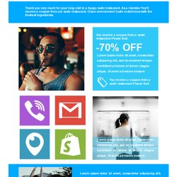 Sublime Free Business Email Newsletter Templates Template Company