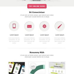 Marvelous Best Email Newsletter Templates Free Download Template Clean Mail Marketing Preview Business Flyer