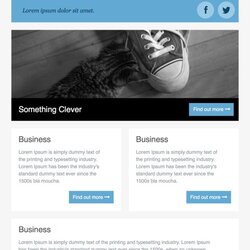 Eminent Best Email Newsletter Templates Free Download Template Bulletin Outlook Fabulous Word Blue Current