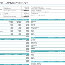 Out Of This World Blank Monthly Budget Template Free Word Templates Microsoft