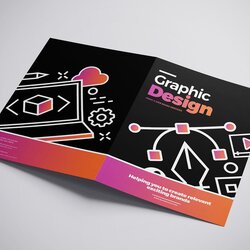 Superb Graphic Design Agency Brochure Template For Illustrator Templates Description Item