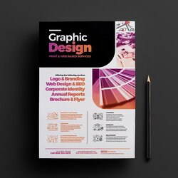 Graphic Designer Poster Template Flyer Templates Creative Market Designs