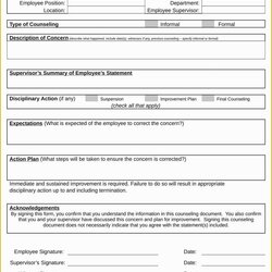 Terrific Free Counseling Forms Templates Of Form Army Coaching Employee Template Navigation Post