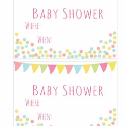 Magnificent Baby Shower Templates Free Printable Invitation Easy And Fun