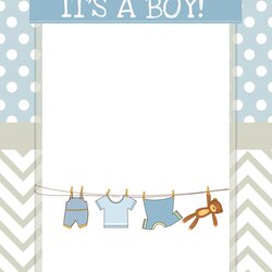 Capital Pin On Ideas For The House Shower Baby Boy Printable Templates Invitations Borders Invitation Cards