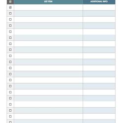 Marvelous Doc Template Google Checklist