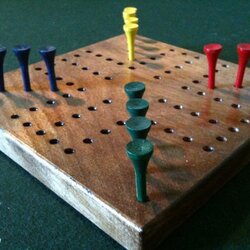 Capital Items Similar To Golf Tee Aggravation Game Board Full Size Games Travel Choose Boards