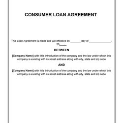 Outstanding Simple Loan Agreement Templates Free Template Word