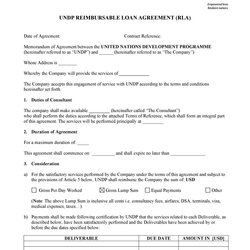 Fine Free Loan Agreement Templates Word Template Lab Lending Tuition Pay Mortgage