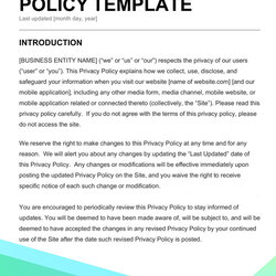 Superlative Free Privacy Policy Templates Website Mobile App Termly Template Notice Example Sample Standard