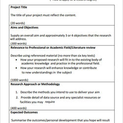Peerless Free Sample Research Proposal Templates In Ms Word Pages Paper Methodology Question Template Format