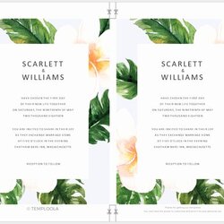 Excellent Microsoft Wedding Invitation Template Best Of Free In
