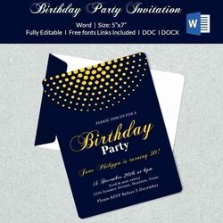 Microsoft Office Wedding Invitation Template Awesome Word Birthday Card Invitations Program