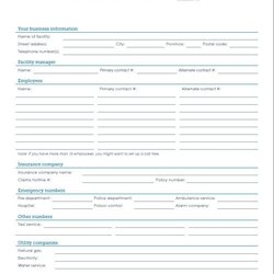 Sterling How To Create Your Emergency Contact List Using Our Free Template Federated Insurance English