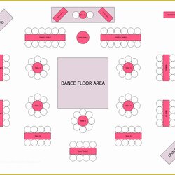 Matchless Free Wedding Floor Plan Template Of Reception Seating Kinda But With Arrangement Arrangements