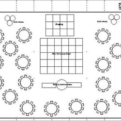 Wedding Floor Plan Table Layouts Reception Layout Template Seating Drawing Dance Tables Tent Large Cocktail
