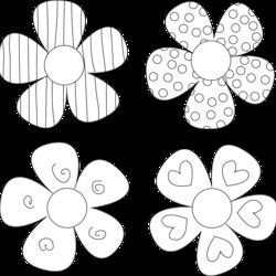 Download Paper Flower Cut Out Templates Picture Free