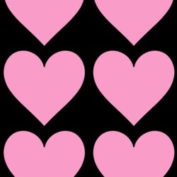 Sublime Free Printable Heart Templates Cut Outs Freebie Finding Mom Shape Template Pink