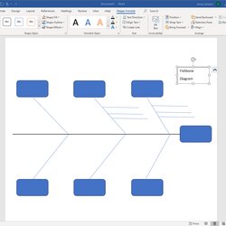 Cool Blank Diagram Template Word