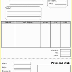 Free Payroll Checks Templates Of Blank Stub Paycheck Luxury